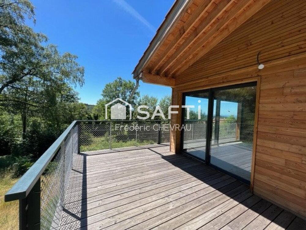 Vente Maison Maison d'architecte en bois –  Vue panoramique Ecoche
