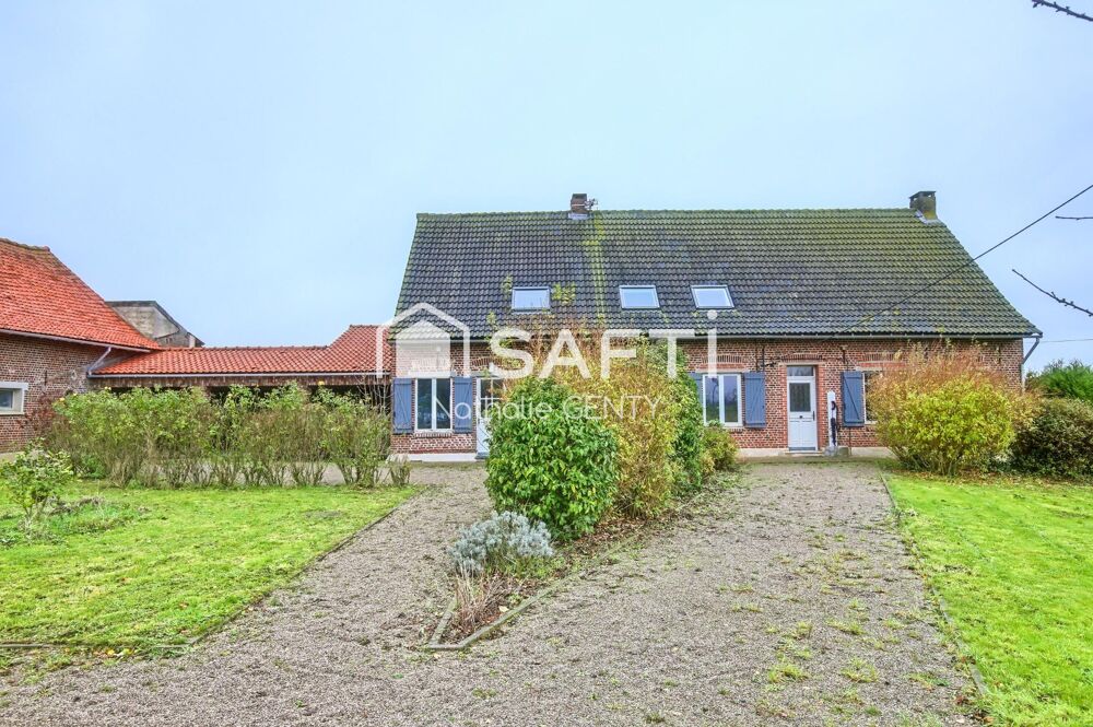 ANCIEN CORPS DE FERME AVEC CHAMBRES D'HÔTES ET DÉPENDANCES SUR UNE PARCELLE DE 8000 M2 À STEENVOORDE