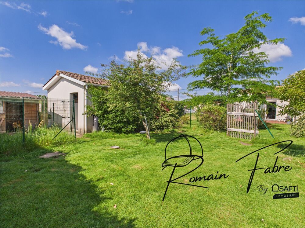 Vente Maison Maison en L de plain-pied avec 3 chambres , garage et très beau terrain Cezac