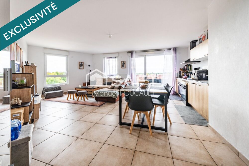 Vente Appartement DIJON quartier des maraîchers, type 3 -65 m2 avec balcon et place de stationnement couverte et sécurisée. Dijon