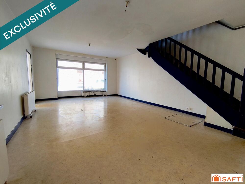 Maison de ville avec 3 chambres, commodités à pied