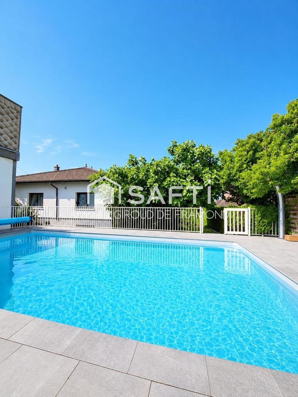 Vente Maison Rebberg de Dornach, magnifique maison plain-pied surélevé avec terrain piscine neuve Mulhouse