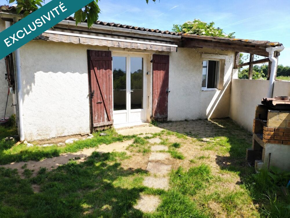 Vente Maison Maison charentaise de plain-pied, jardin clos, garage & fort potentiel ! Balanzac