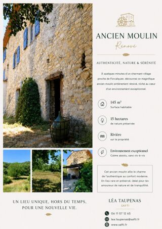  Maison à vendre 6 pièces 145 m²