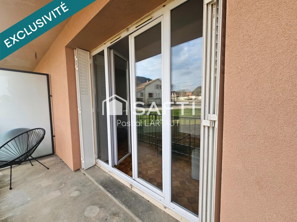 T3 lumineux avec balcon, loué, investissement sécurisé