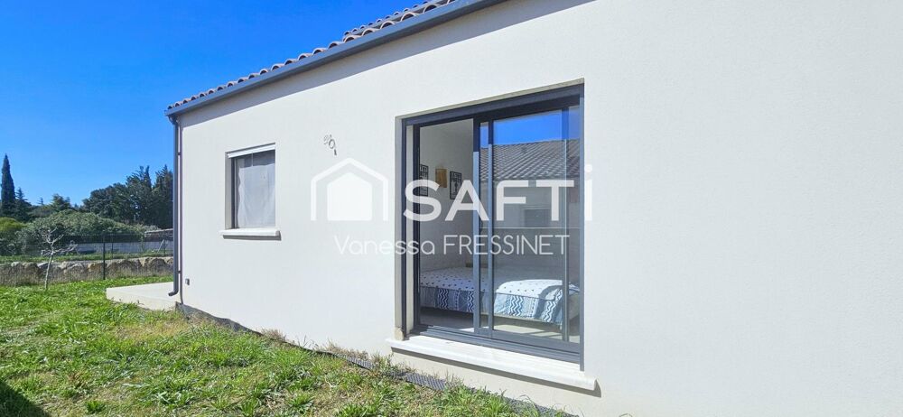 Villa T4 sans mitoyenneté - suite parentale en rdc