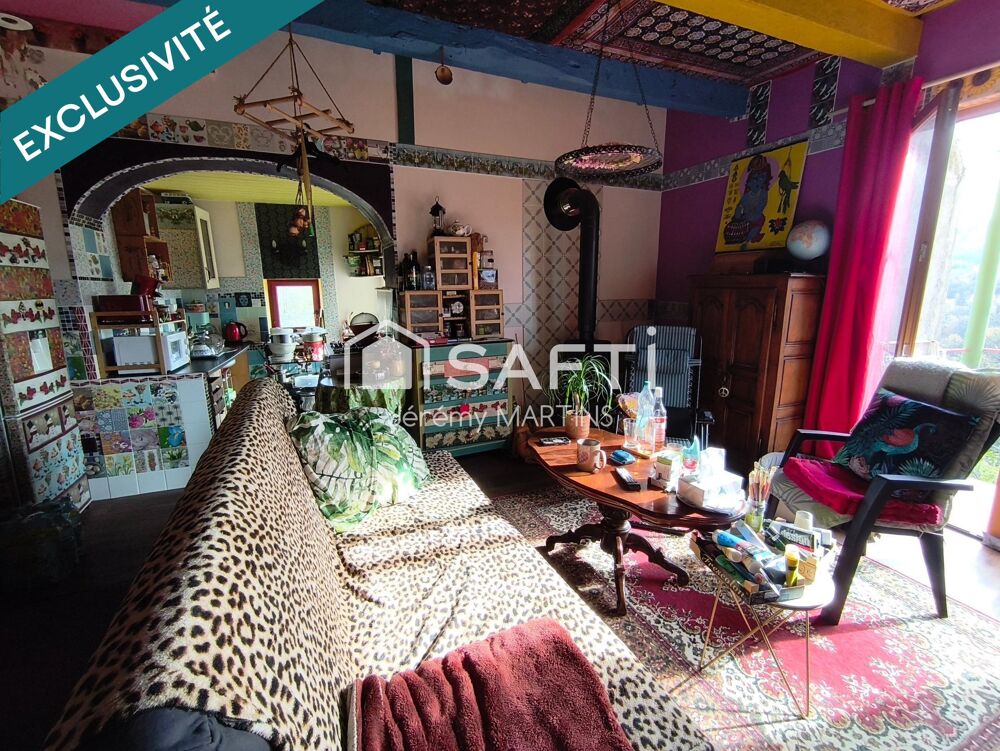 Charmante maison individuelle en pierre  75 m²  Environnement calme et verdoyant