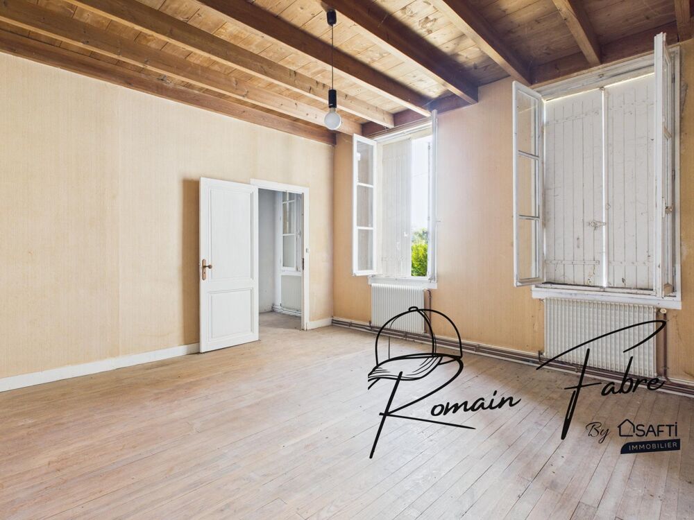 Maison en pierre avec 4 chambres avec travaux de rénovation intérieur