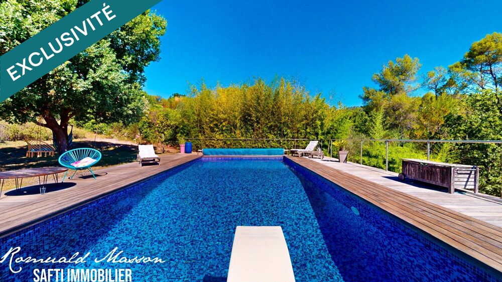 Élégance contemporaine & panorama dexception au coeur de la Provence Verte