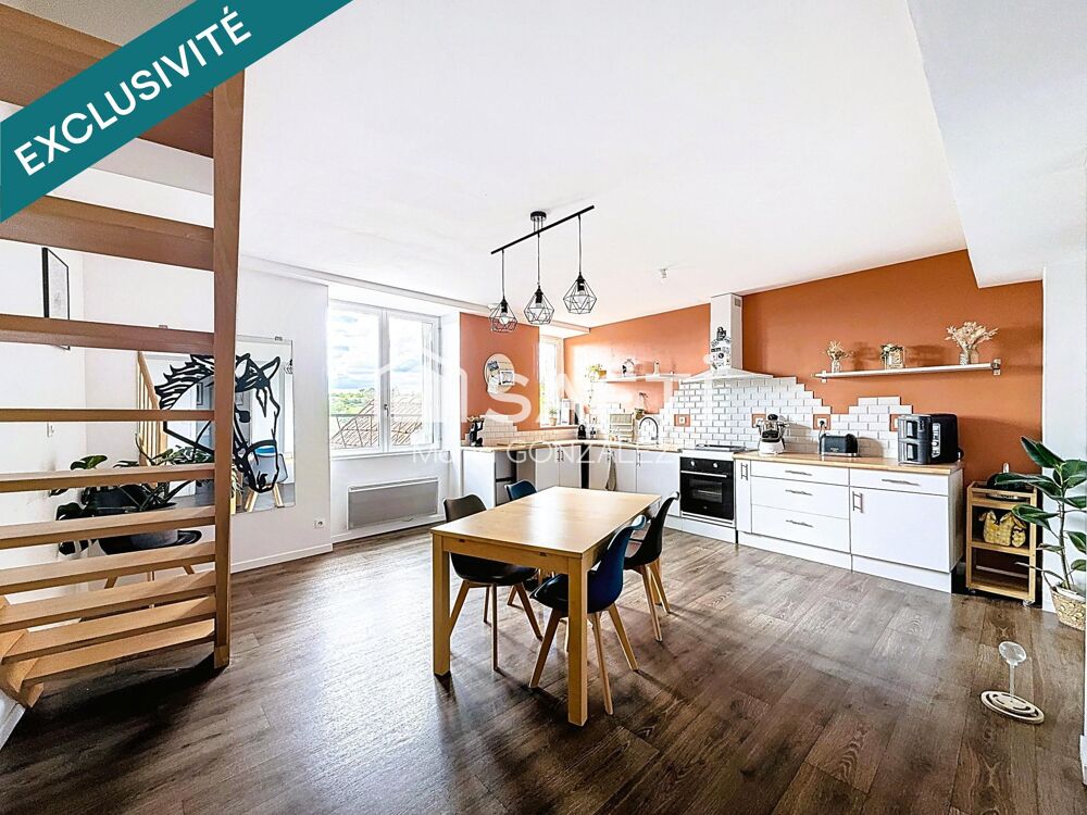Maison 3 ch - 110 m² hyper centre - aucun travaux