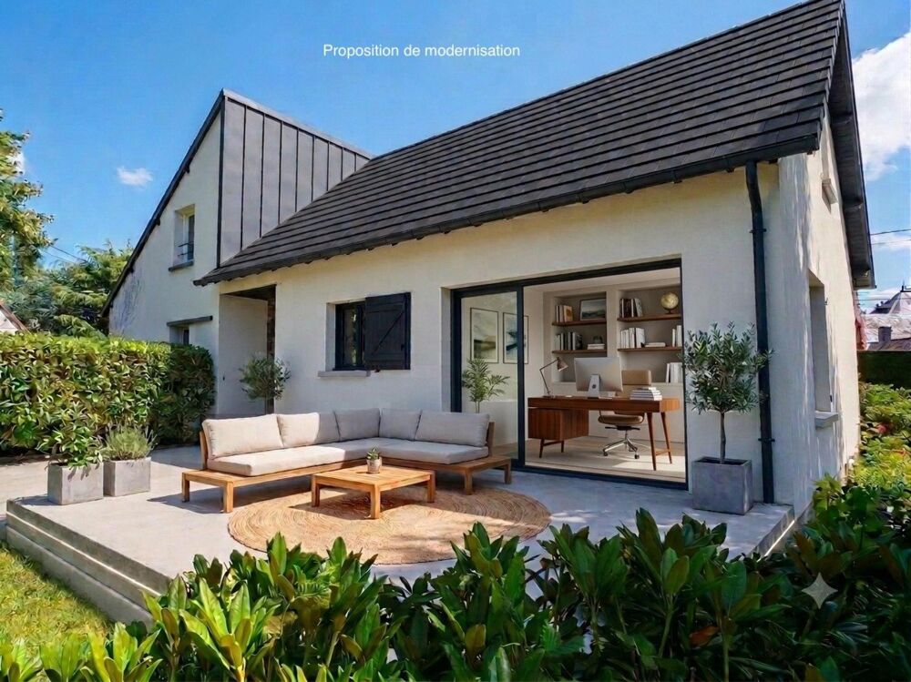 Vente Maison Grand pavillon des années 80 sur vaste terrain clos - Tully, à 10 minutes des plages Tully