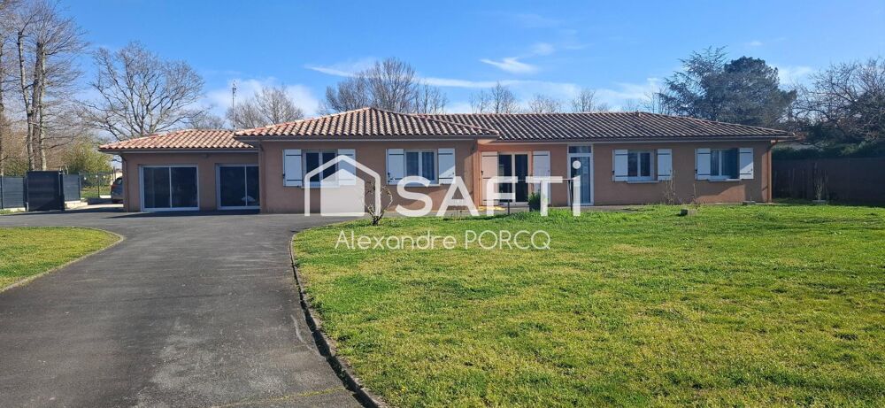 Lot de deux maisons une de 188 m2 idéal pour famille ou activité libéral le plus une annexe de 70 m2 un terrain en partie const