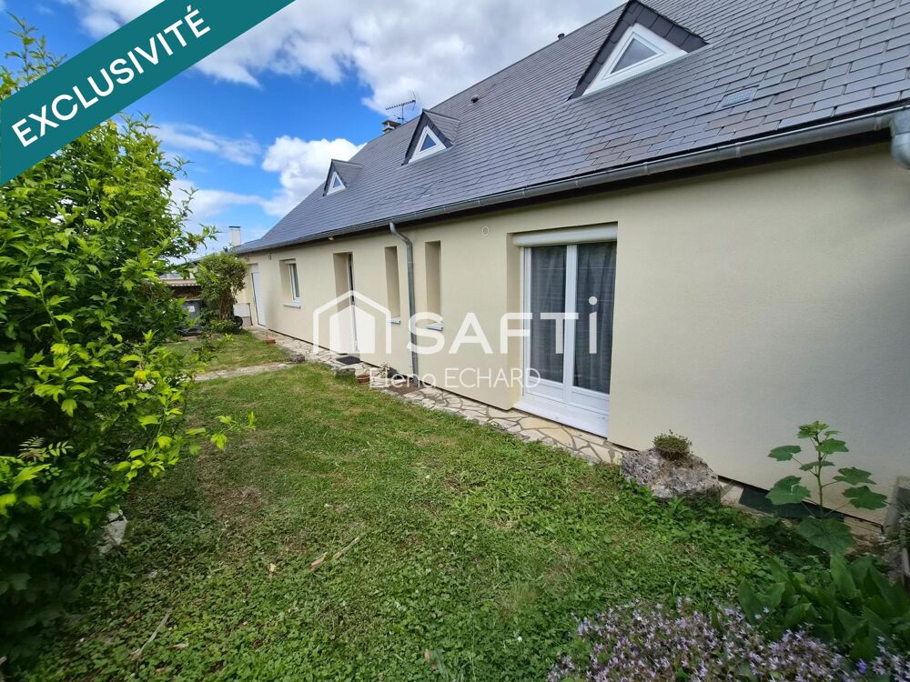 Magnanville  Belle maison familiale de 146 m², 6 chambres, au calme et sans travaux !