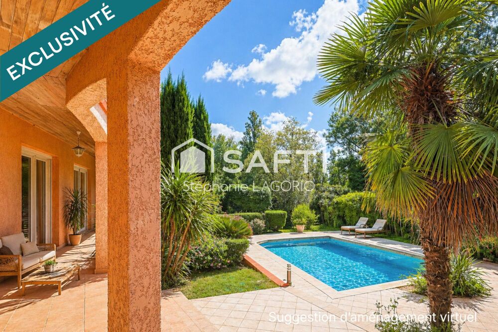 Vente Maison Maison familiale T6 avec piscine et dépendance dans un environnement boisé Bruguieres