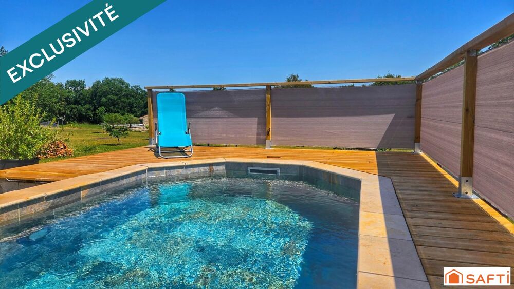 Plain-pied de 145 m² avec piscine et espace indépendant