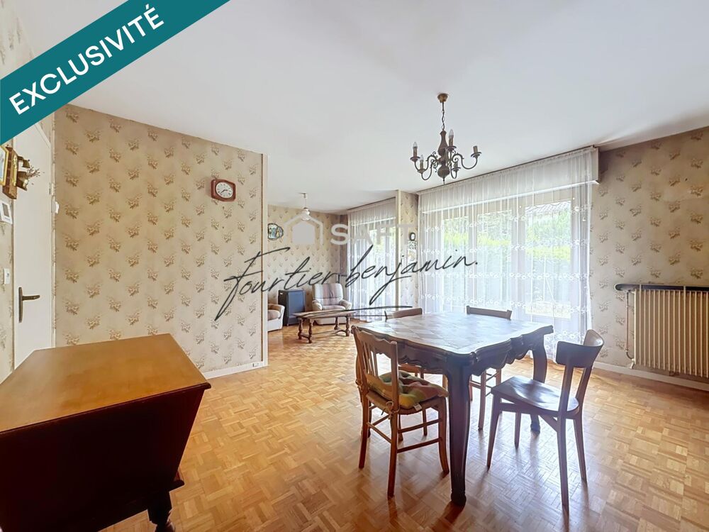 Plain-pied 94 m² avec jardin clos et garage