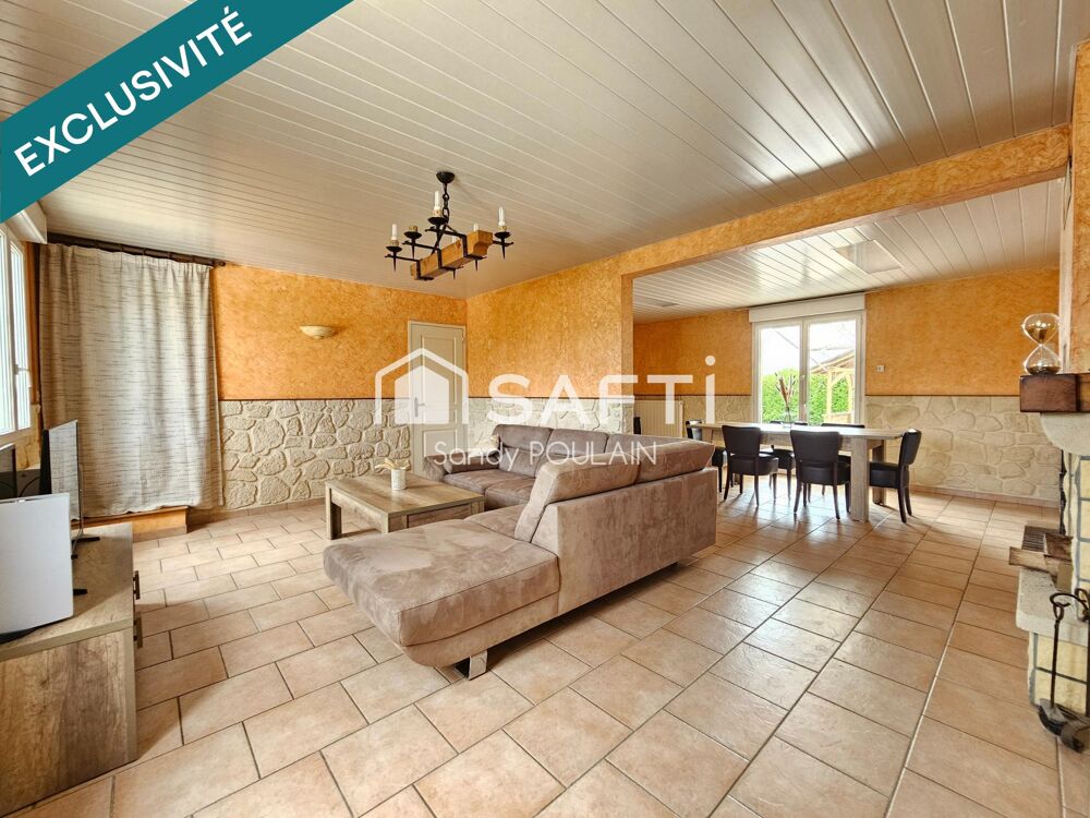Vente Maison Entre Coutances et la mer – Maison 130 m² avec vie de plain-pied Orval sur sienne
