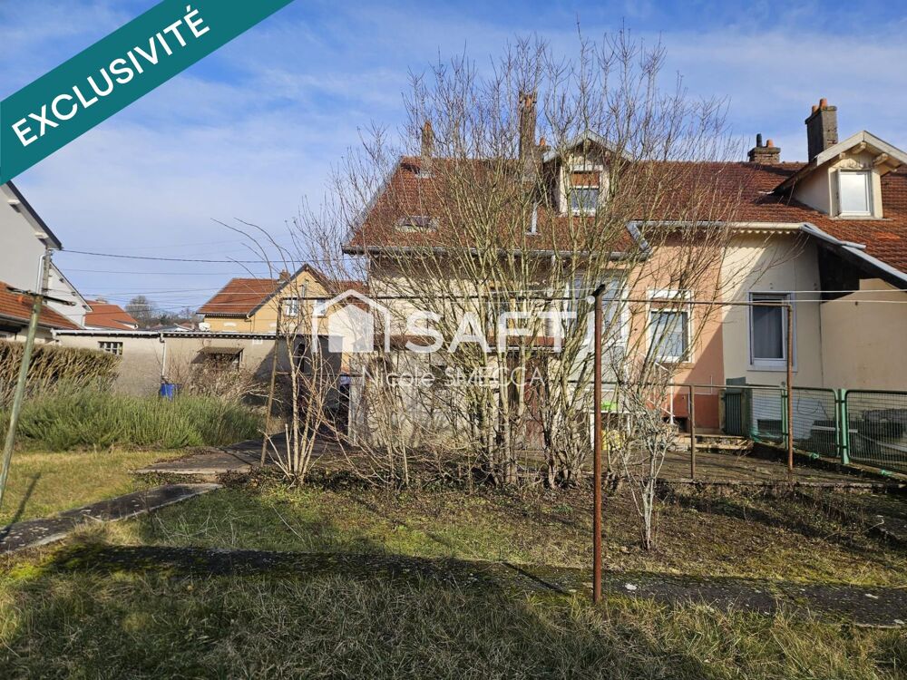 Maison mitoyenne 6 chambres,jardin,garage