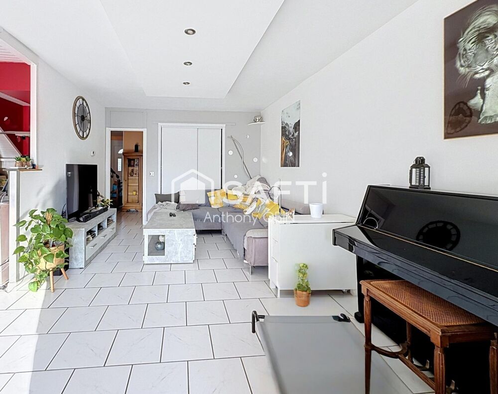 Maison 4 chambres, jardin, garage
