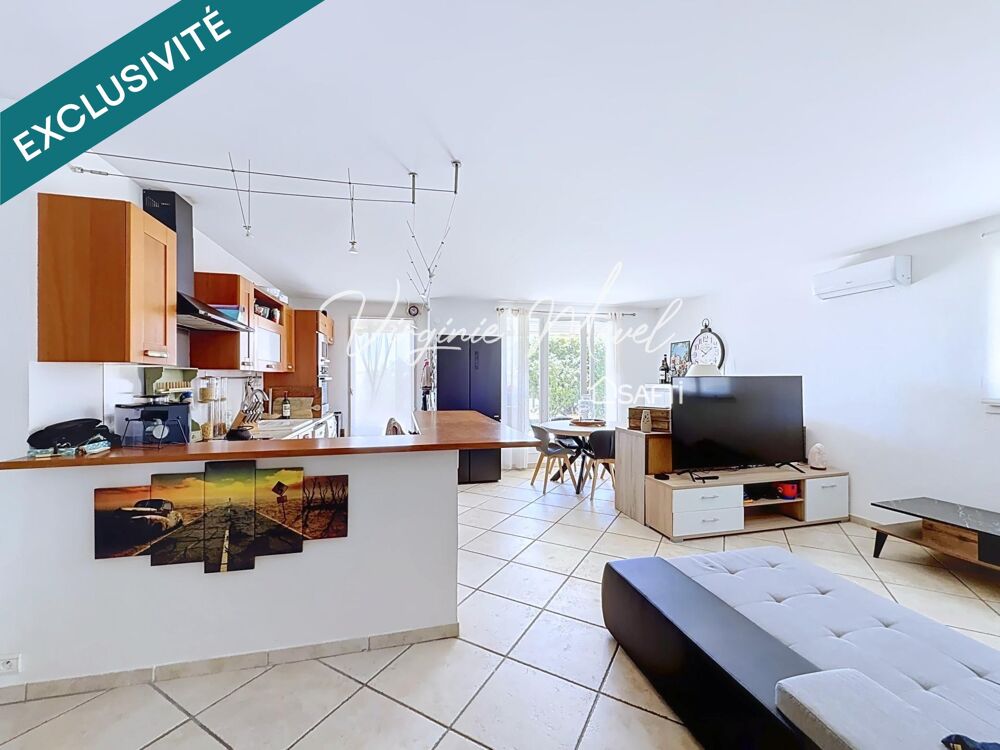 Vente Appartement SAINT PIERRE DE FERIC BELLEVUE • 4 pièces avec jardin, terrasse, vue mer et parking – Un véritable esprit villa ! Nice