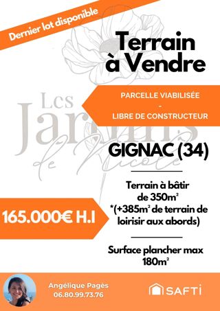  Terrain � vendre 350 m�