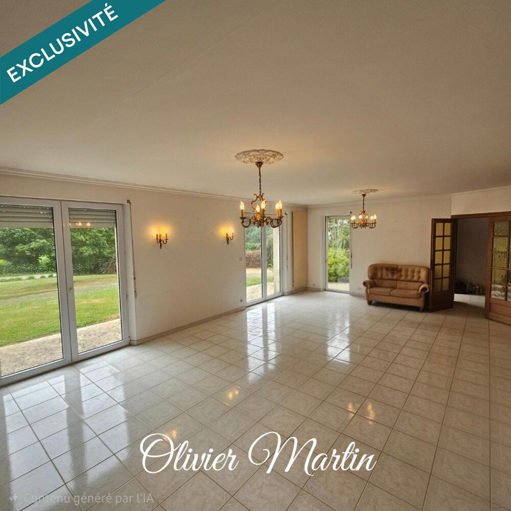 Vente Maison Pavillon de 172 m² – 7 pièces – 4 chambres - 20 minutes des portes du Mans Bernay neuvy en champagne