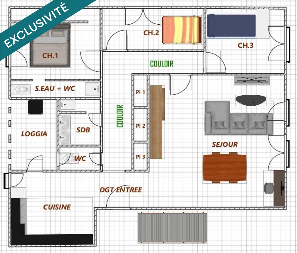 Vente Appartement A vendre bel appartement rénové à Montauban Montauban