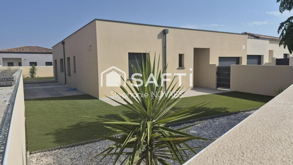 Vente Maison Superbe villa de plain-pied neuve contemporaine de 136 m² - Prestation haut de gamme - aucun travaux à prévoir Narbonne
