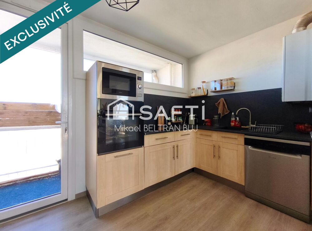Vente Appartement Frontignan – T3 traversant rénové, entre lumière et sérénité Frontignan