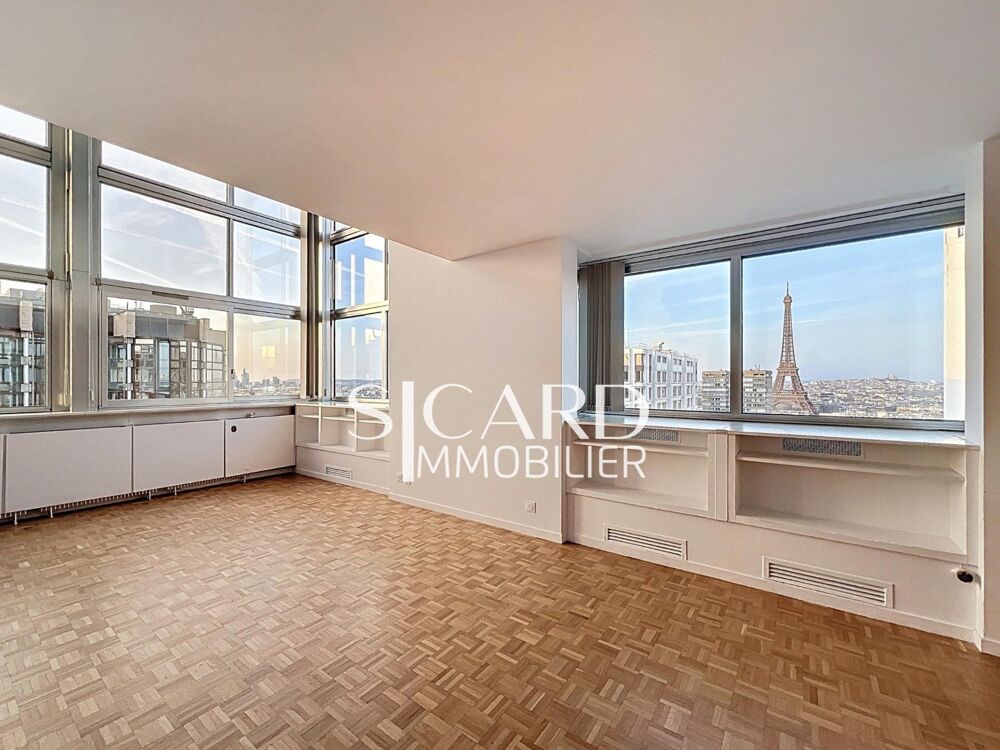 Vente Appartement Duplex dernier étage vue tour Eiffel Paris 15