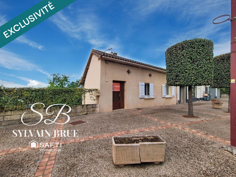 Maison de village rénovée avec terrasse panoramique  113 m²