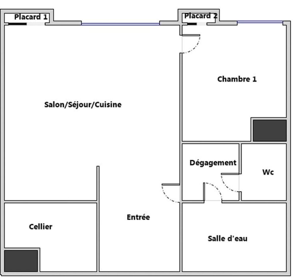 Appartement à Mons en Baroeul de 32 m² au 15 étage en co....