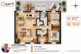 Vente Maison Maison récente 2 chambres, possibilité 3e chambre, jardin de 609 m² Lugon-et-l'ile-du-carnay