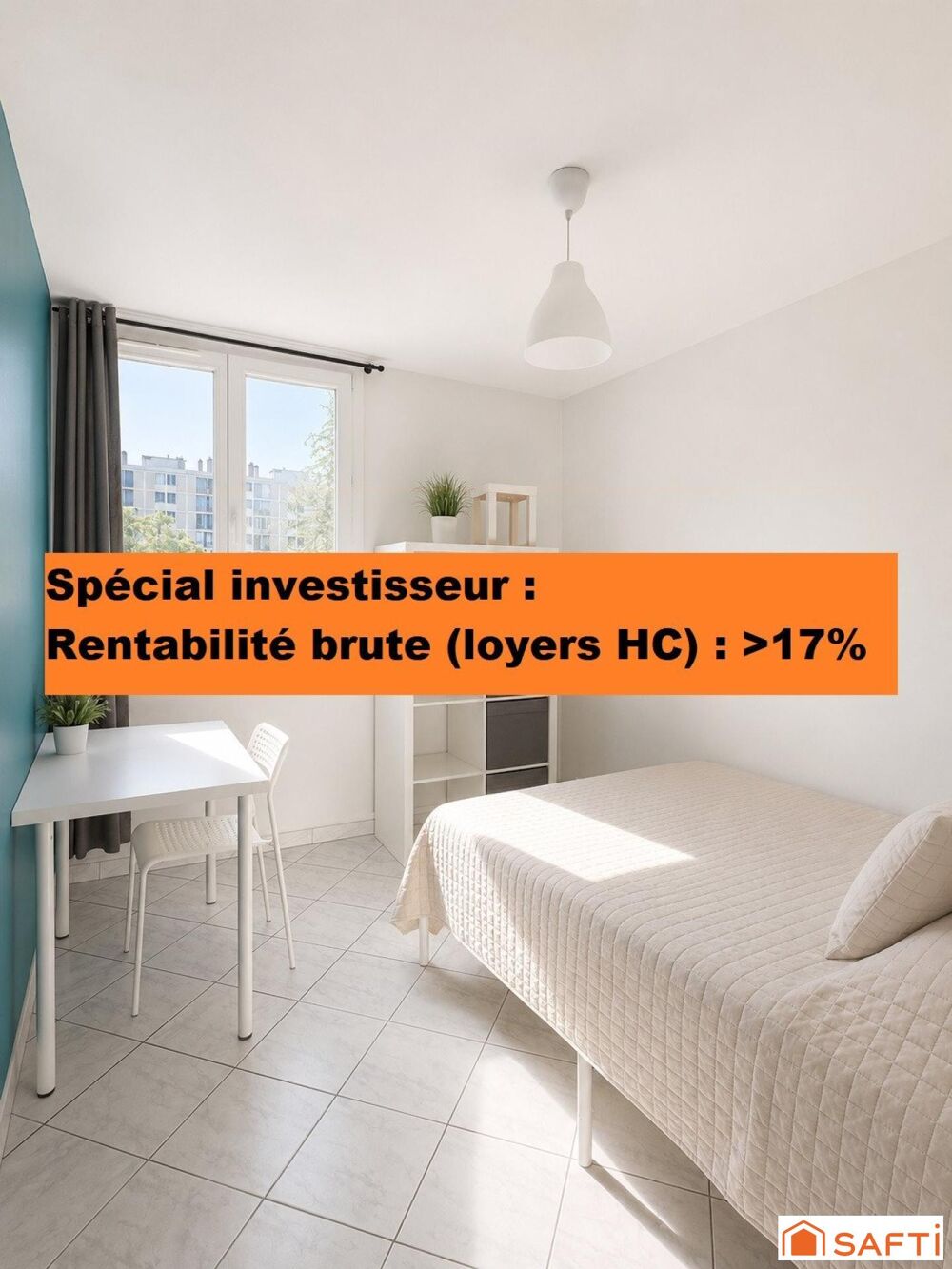 Spécial investisseur T5 5 chambres meublé pour colocation