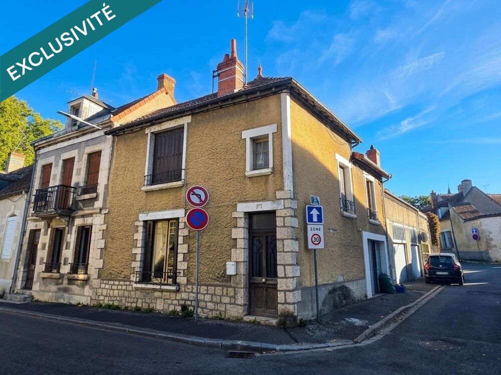 Vente Maison Cosne-sur-Loire : maison à rénover + appartement indépendant, garage double et cave, idéal investisseur Cosne-cours-sur-loire