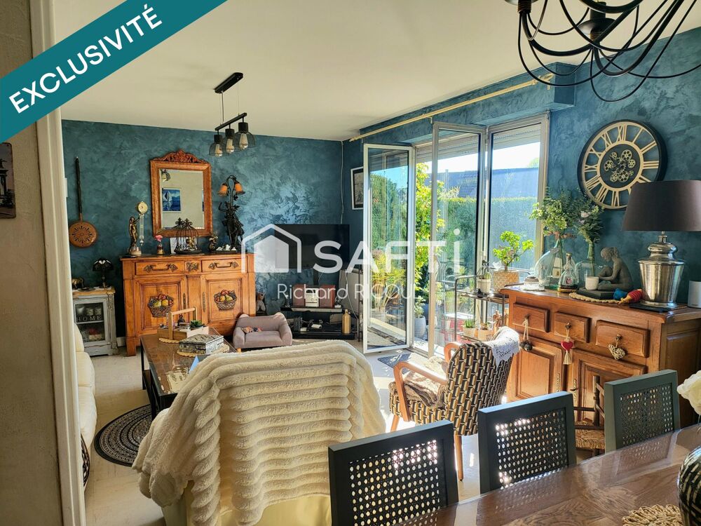 90m²-3ch-582m²-jardin Expo Sud- Plage 12' à pied- Au calme