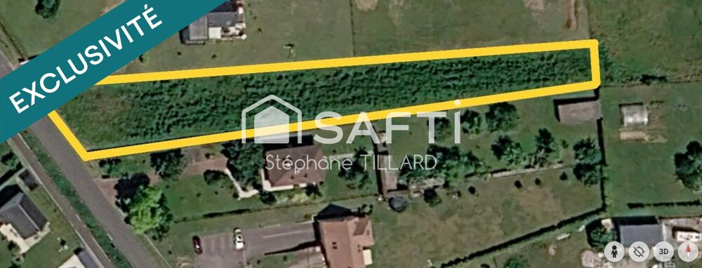 Vente Terrain Grande parcelle constructible Urville