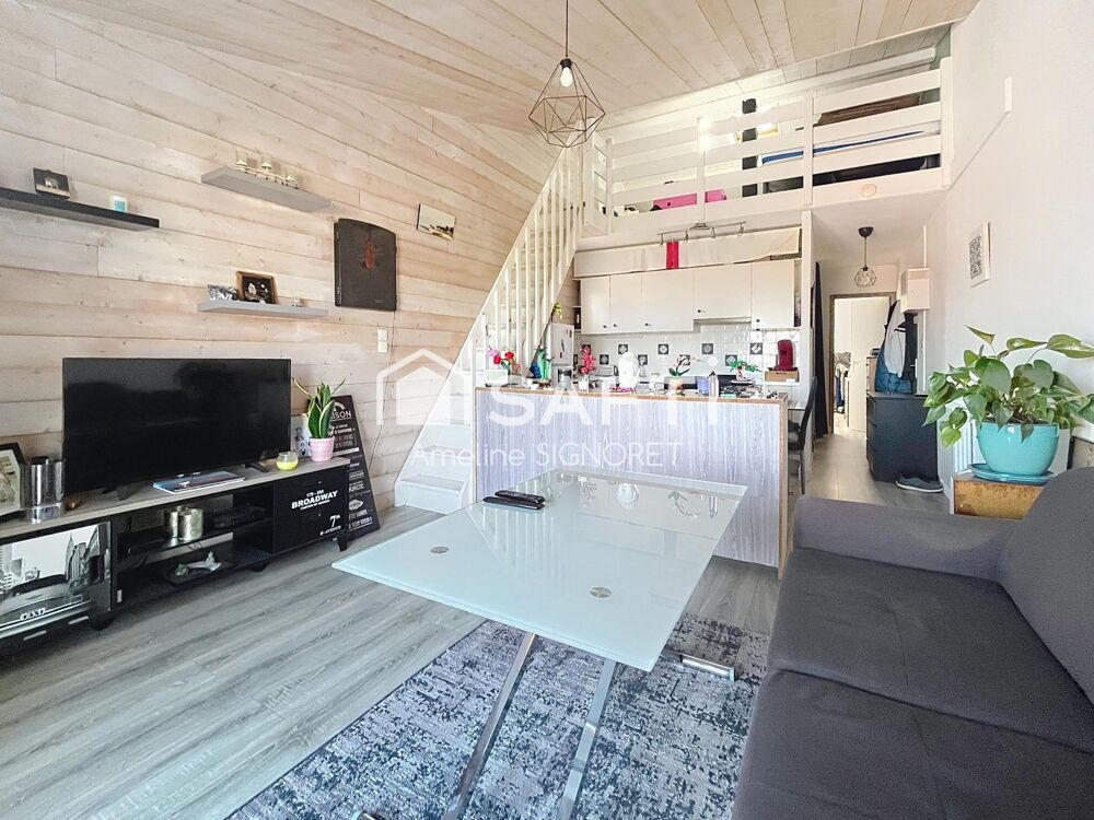 Appartement avec une chambre et une mezzannine