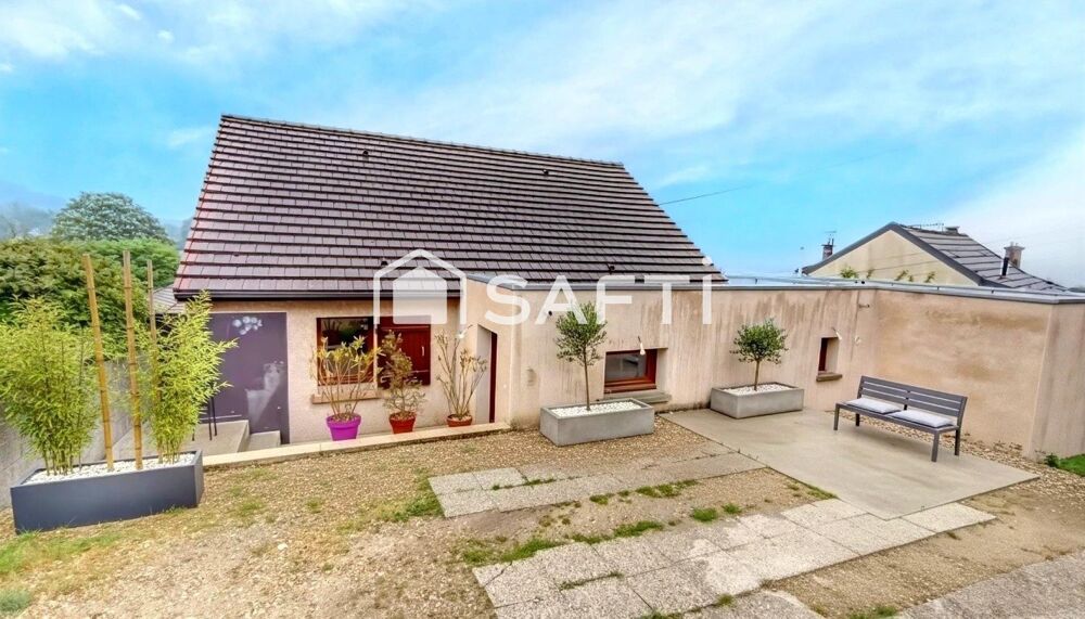 Vente Maison Maison 85m2, 5 pièces , jardin 483m2 Juziers