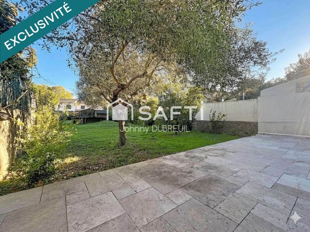 PIGNANS - APPARTEMENT DUPLEX T3 AVEC JARDIN DE 400M2, PISCINE HORS-SOL, ABRI JARDIN
