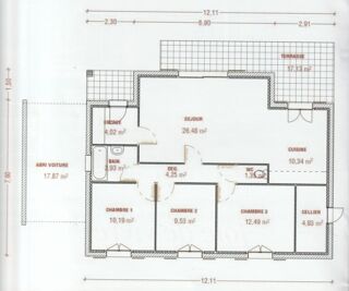  Maison à vendre 4 pièces 100 m²