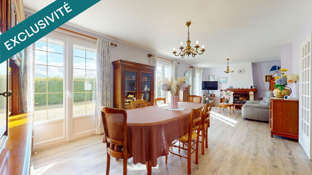 Vente Maison Maison avec vie de plain-pied, jardin clos de 1 102 m², à quelques pas du bourg. Bannalec
