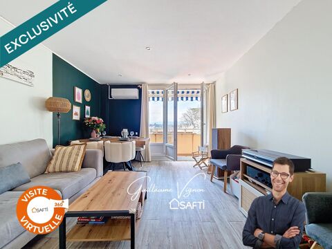   T4 traversant en bon �tat avec terrasse Appartement - 4 pi�ce(s) - 80 m�