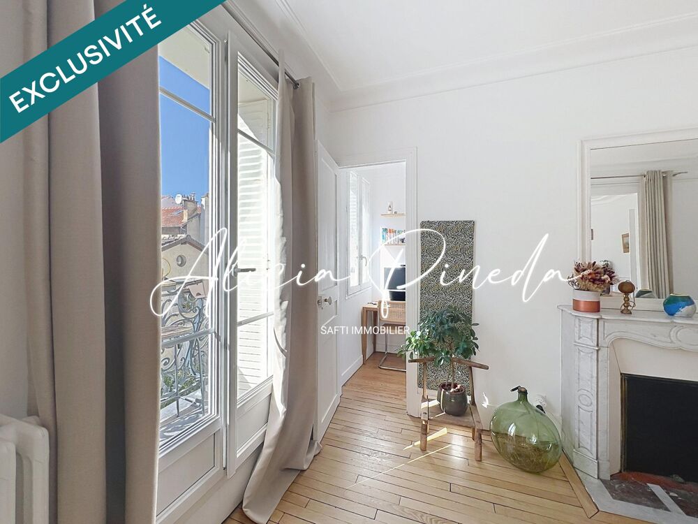 Vente Appartement ASNIÈRES – BÉCON | 3 PIÈCES RÉNOVÉ – BALCON FILANT – PROCHE GARE - CAVE ET REMISE Asnieres-sur-seine