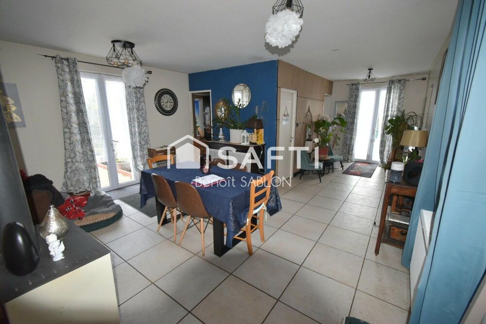 Vente Maison Maison 147m², 4 chambres, bureau, jardin Saint-wandrille-rancon