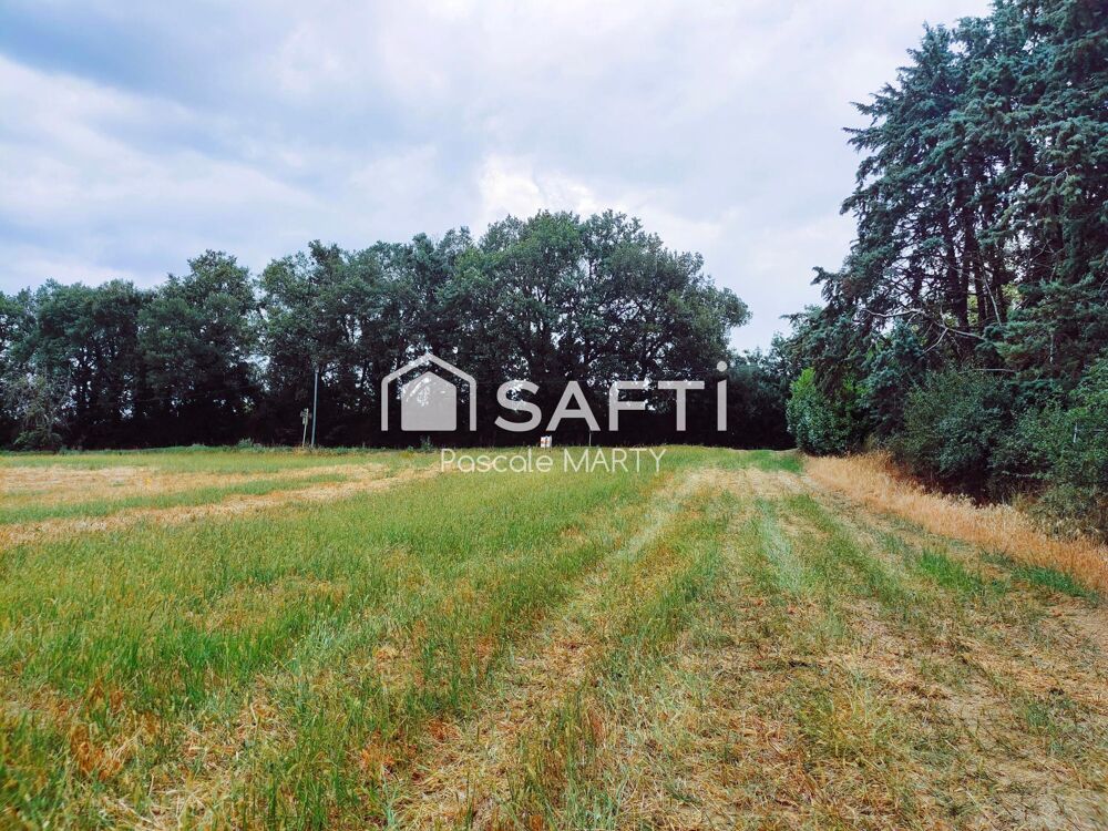 Vente Terrain Ambiance nature avec ce terrain hors lotissement Montjoire