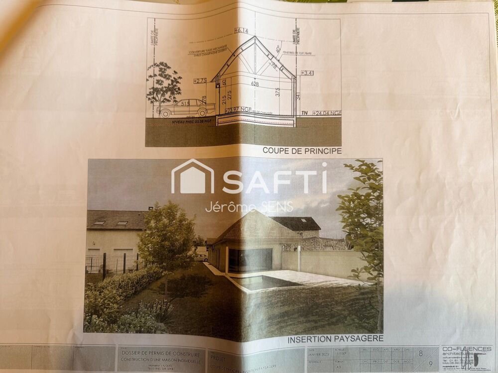 Vente Terrain Terrain de 906m2 - Triel sur Seine Triel-sur-seine