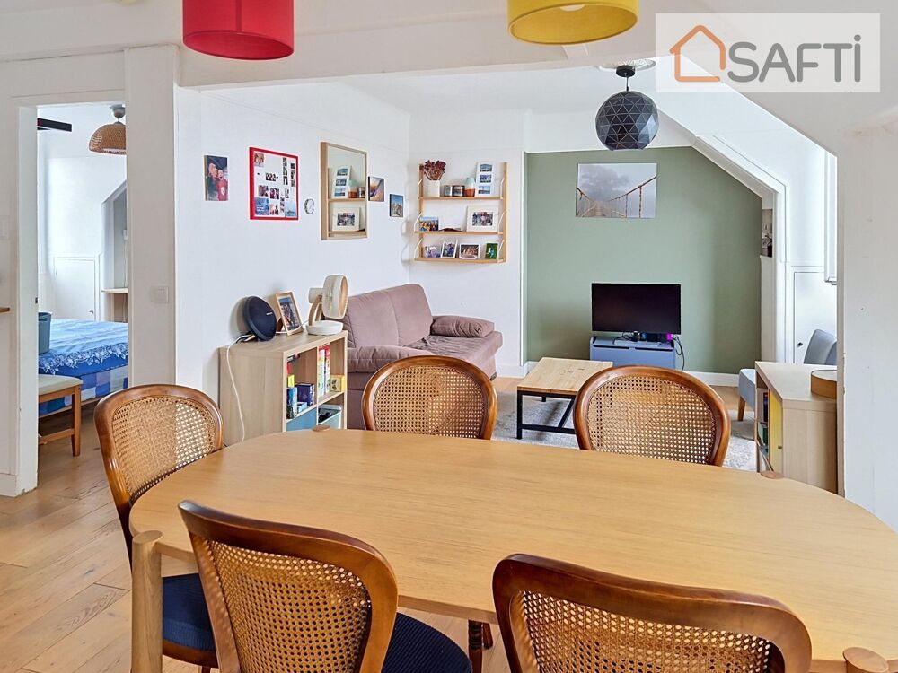 Vente Appartement F3 de 65 m², joliment rénové, très au calme. Fontenay-sous-bois