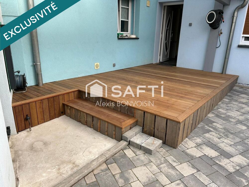 EN EXCLUSIVITÉ  Appartement T4 entièrement rénové au coeur d'Oberhoffen-sur-Moder