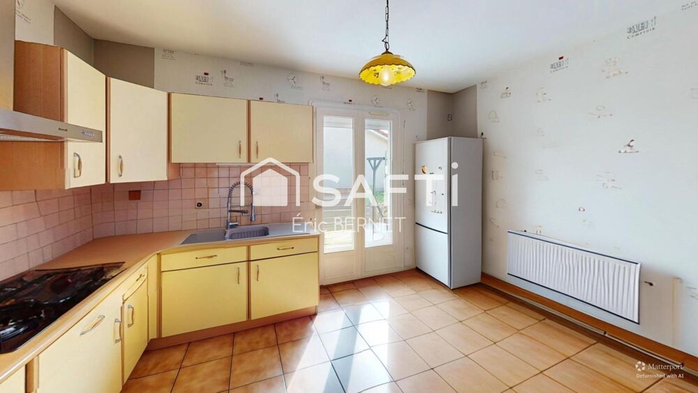 Vente Maison Maison Demi- sous-sol avec possibilité d 'aménagement  terrain plat Saint-bonnet-de-mure